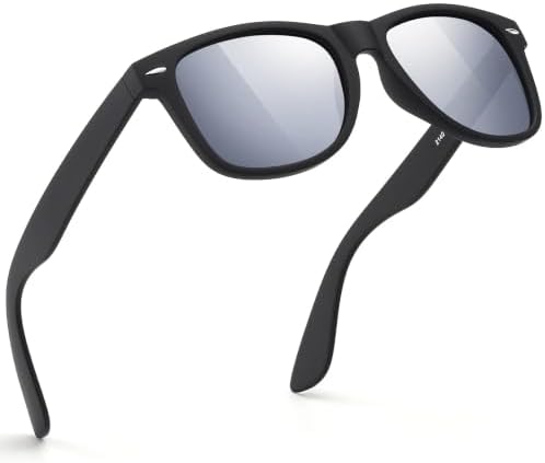 FEIDUSUN Sunglasses Men Polarized Sunglasses for Mens and Womens,Black Retro Sun Glasses Driving Fishing UV Protection by BlackDiamond