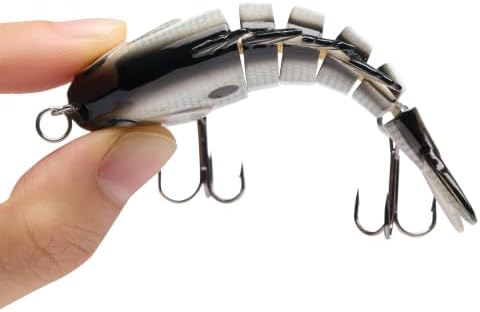 BASSDASH SwimPanfish Multi Jointed Bluegill Bass Fishing Lure Swimbaits - Image 3