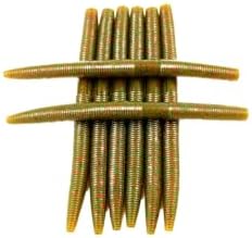 Senko Worms for Bass Fishing – 5.5 Inch Soft Plastic Stick Baits | Wacky Rig, Texas Rig, Ned Rig & Drop Shot | Largemouth & Smallmouth Bass | 8 Pack | Freshwater & Saltwater - Image 2