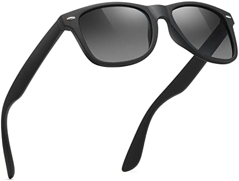 FEIDUSUN Sunglasses Men Polarized Sunglasses for Mens and Womens,Black Retro Sun Glasses Driving Fishing UV Protection by BlackDiamond