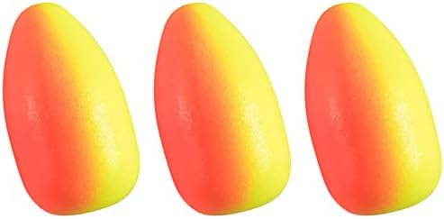 Dr.Fish 30 Pack Oval Foam Floats Fishing Rig Floats Fly Fishing Trout Bobber Strike Indicator Pompano Surf Fishing Rig Walleye Crawler Harness by DrFish