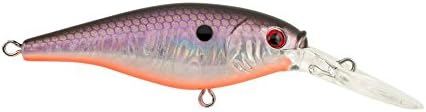 Berkley Flicker Shad Fishing Lure, Slick Smelt, 5/16 oz, 2 3/4in | 7cm Crankbaits, Size, Profile and Dive Depth Imitates Real Shad, Equipped with Fusion19 Hook by Berkley