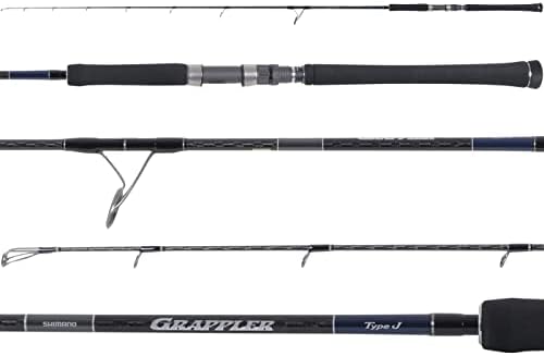 Shimano Grappler Type J, Saltwater, Jigging, Spinning, 6'0", Medium Light, 1 pcs Fishing by Unknown