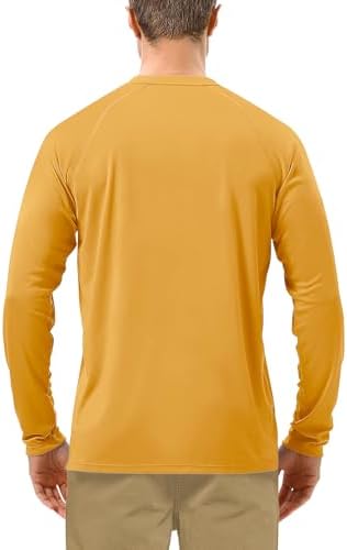 Roadbox Men's UPF 50+ UV Sun Protection Shirts, Long Sleeve Swim Rash Guard - Image 2
