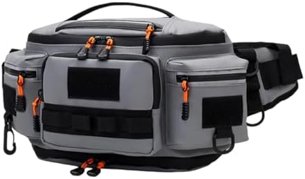 Water Resistant Crossbody Single Shoulder Bag Multifunctional Outdoor Fishing Tackle Storage Portable Adjustable - Image 7