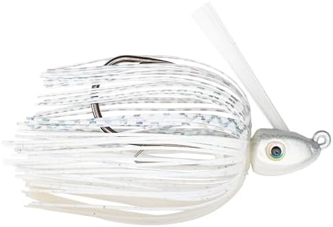 Strike King Hack Attack Pad Perch Soft Bait Fishing Lure, 1/2 oz, Big Strong Double Hook by StrikeKing