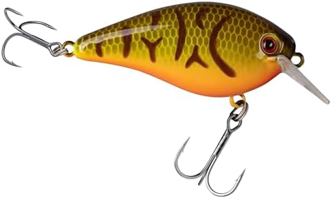 Strike King KVD 1.5 Hard Knock Fishing Lure, 3/8 oz, 3D Lifelike Eyes by StrikeKing