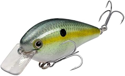 Strike King KVD 1.5 Hard Knock Fishing Lure, 3/8 oz, 3D Lifelike Eyes - Image 2