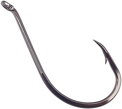 Octopus-Hook-Fishing-Beak-Circle-Hooks-Freshwater-Red-Black-100-50 Pack - Image 4