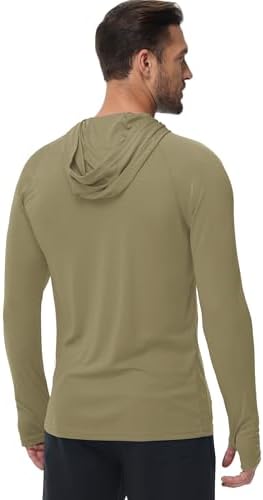 Boladeci Men's UPF 50+ Sun Protection Lightweight Hoodie Shirts Long Sleeve Fishing Shirt SPF UV Hiking Swim - Image 4
