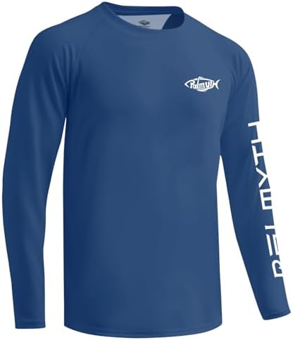 Palmyth Fishing Shirts for Men Long Sleeve UPF 50+ T Shirt Sun Protection - Image 5