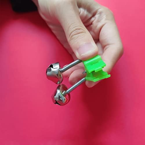 20 Pcs Plastic Fishing Rod Alarm Bell, Fishing Bells,Fishing Rod Bells,Plastic Fishing Bell Clips,Fishing Bells, Bells Fishing, Fishing Bells for Rods Clip, for All Kinds of Sea Rod - Image 5