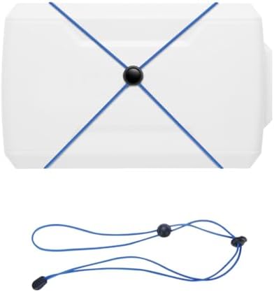 Fishing Graph Cover Straps, Adjustable Fish Finder Bungee for Up to 18 inch by Unknown