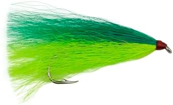 Aqua-Clear, Bucktail Jigs Saltwater Fishing Lures, Flounder Fluke Sea Trout Weakfish Croaker Rig, 3/0 XL Nickel Octopus Hook with White Hair - Image 2