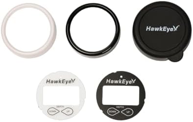 HawkEye DT2BX-TH In-Dash Depth Sounder with Air and Water Temperature (Includes Thru Hull Transducer), Black, 2" Dia. x 1-3/4" D - Image 6
