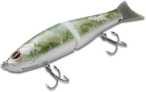 Bassdash SwimShad Glide Baits Jointed Swimbait Bass Pike Salmon Trout Muskie Fishing Lure - Image 6