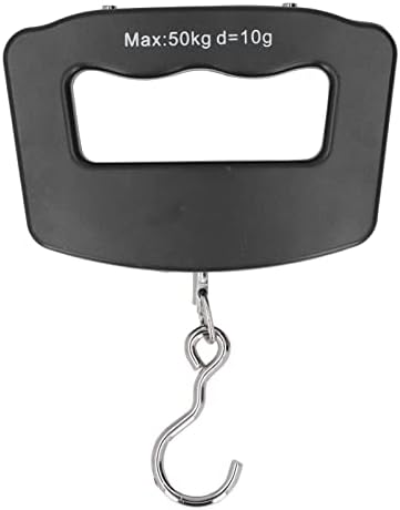 Digital Hanging Baggage Scale LCD Display 50kg Electronic Hook Scale for Shopping Fishing Household by Unknown