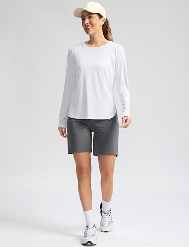 G Gradual Women's Sun Shirts UPF 50+ Long Sleeve Workout Hiking Tops - Image 3