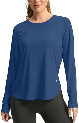 G Gradual Women's Sun Shirts UPF 50+ Long Sleeve Workout Hiking Tops by GGradual