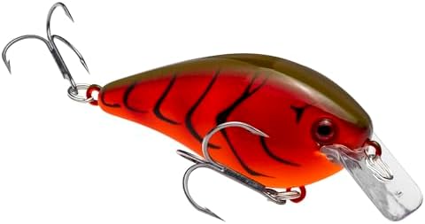 Strike King KVD 1.5 Hard Knock Fishing Lure, 3/8 oz, 3D Lifelike Eyes by StrikeKing