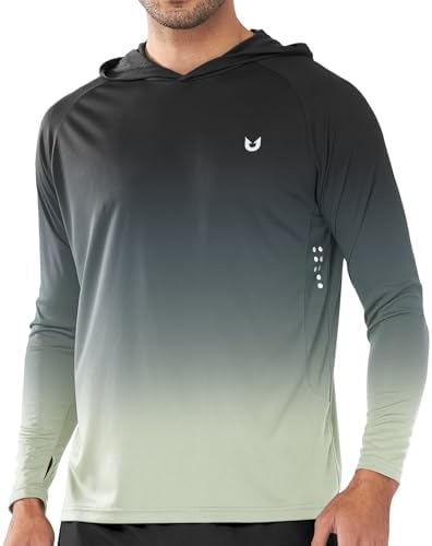 NORTHYARD Men's Sun Hoodie Long Sleeve Fishing Shirts UPF 50+ Rash Guard by NORTHYARD