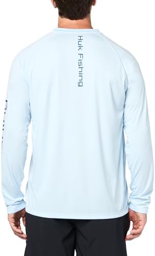 HUK Men's Pursuit Vented Long Sleeve Fishing Shirt (+30 UPF) - Image 2