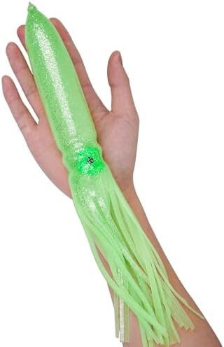 Luminous Octopus Squid Skirts Fishing Lures 3/8pcs Soft Squid Trolling Lure - Image 6