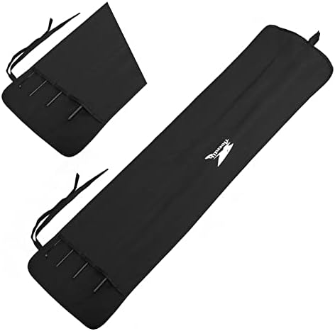 Aventik Neoprene Fly Rod Sock with 5 Compartments Fishing Rod Sleeve - Image 5
