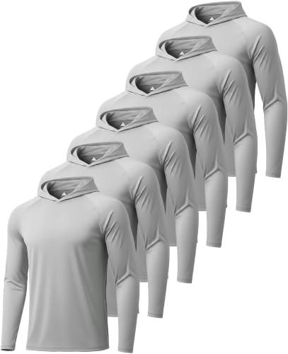 ZITY Men's Lightweight Pullover Hoodie UPF 50+ Fishing Shirts Sweatshirt by ZITY
