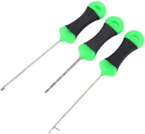 3PCS Fishing Bait Needles Carbon Steel Carp Baiting Hook Drill Rig Tools Saltwater & Freshwater​ - Image 7