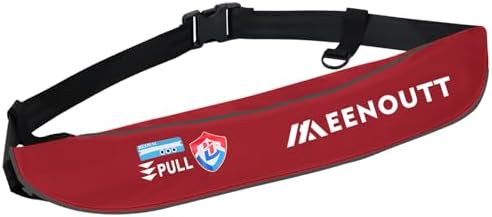 Adult Automatic Inflatable Belt Pack Waist PFD for SUP Fishing Kayaking by Unknown