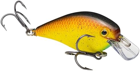Strike King KVD 1.5 Hard Knock Fishing Lure, 3/8 oz, 3D Lifelike Eyes by StrikeKing