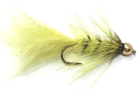 Feeder Creek Woolly Bugger Fly Fishing Flies 12pc Fly Fishing Assortment | Handmade Wet Flies for Fly Fishing in Various Patterns/Colors | Streamer Flies by FeederCreek