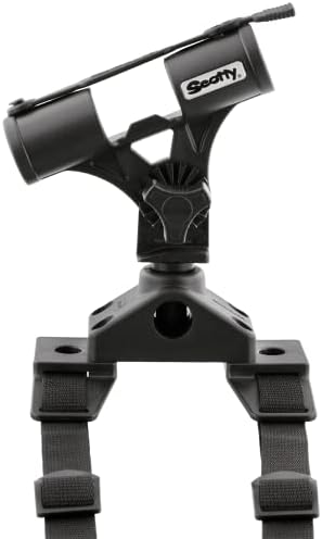 Scotty #267 Fly Rod Holder w/ #266 Float Tube Mount,Black - Image 2