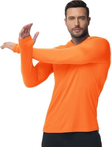 Boladeci Men's UPF 50+ Sun Protection Lightweight Hoodie Shirts Long Sleeve Fishing Shirt SPF UV Hiking Swim - Image 2