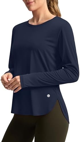 G Gradual Women's Sun Shirts UPF 50+ Long Sleeve Workout Hiking Tops by GGradual