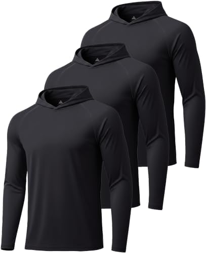 ZITY Men's Lightweight Pullover Hoodie UPF 50+ Fishing Shirts Sweatshirt by ZITY