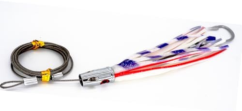 Trolling Tuna Lures,Feather Offshore Saltwater Lures for Dolphin Wahoo - Image 4