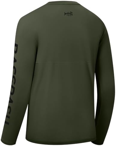 BASSDASH Fishing T Shirts for Men UV Sun Protection UPF 50+ Long Sleeve Tee T-Shirt - Image 2