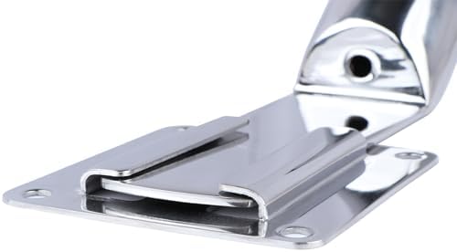 Deck Mount Fishing Rod Holder, Marine Grade Stainless Steel Adjustable Fishing Rod Holders, Support for Marine Boat Yacht - Image 6