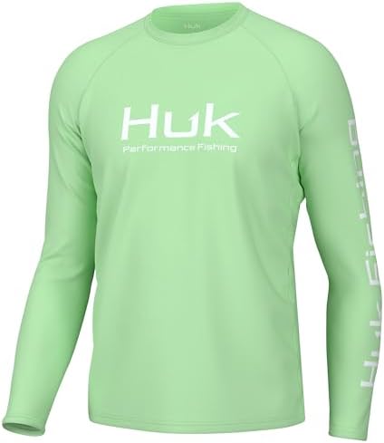 HUK Men's Pursuit Vented Long Sleeve Fishing Shirt (+30 UPF) by HUK