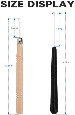 BLUEWING Bait Needle Hollowcore Splicing Tool, Latch Hook Rigging Needle for Offshore Bait Rigging & Loop Making - Image 5
