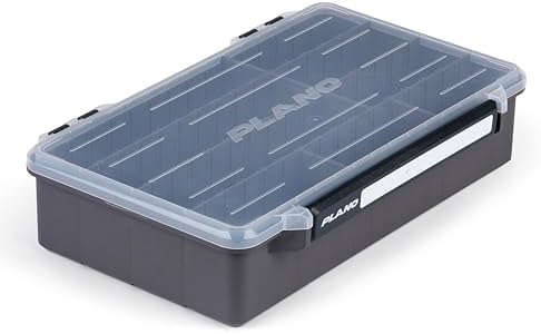 Plano StowAway 3700 Deep Stow Tackle Box, with Corrosion-Preventive Rustricor, Single Latch Design, Transparent DuraView Lid, Stackable Storage for Fishing Bait, Lures and Gear (Pack of 3) - Image 2