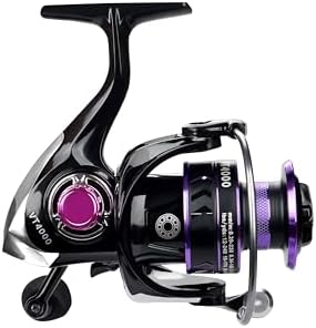 Rikimaru VT Spinning Reels, Carbon Fiber 30LBs Max Drag, 9+1 Shielded BB, Freshwater Spinning Fishing Reel, 5.1:1/6.2:1, 2000, 3000, 4000, 5000，6000, 7000 Series - Image 6