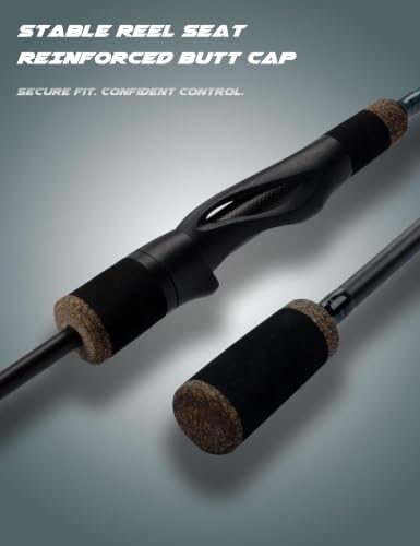 LITTMA Rezil Ultralight Trout Rod 6' Fast Action EVA Handle - Image 5
