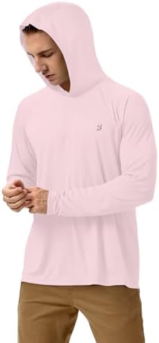 Roadbox Mens Fishing Sun Hoodie, Long Sleeve UPF 50+ UV Protection Shirts - Image 3