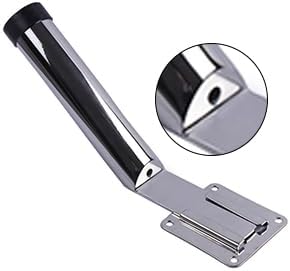 Deck Mount Fishing Rod Holder, Marine Grade Stainless Steel Adjustable Fishing Rod Holders, Support for Marine Boat Yacht - Image 4