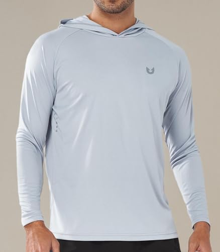 NORTHYARD Men's Sun Hoodie Long Sleeve Fishing Shirts UPF 50+ Rash Guard - Image 6