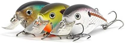 Crankbait for Bass Fishing inches Shallow Diving Crank Bait Square Bill Cranking Fishing Lures - Image 2