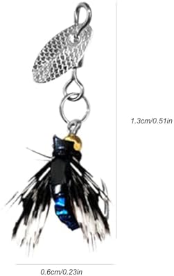 Fly Fishing Bait Flyfishing Gear Strong Grip Reflective Sequins - Image 2